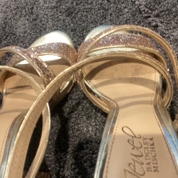 Sparkly Gold Heels - Picture 8 of 8